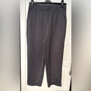 Maxstudio Plaid Dress Pants Gray Sz Small